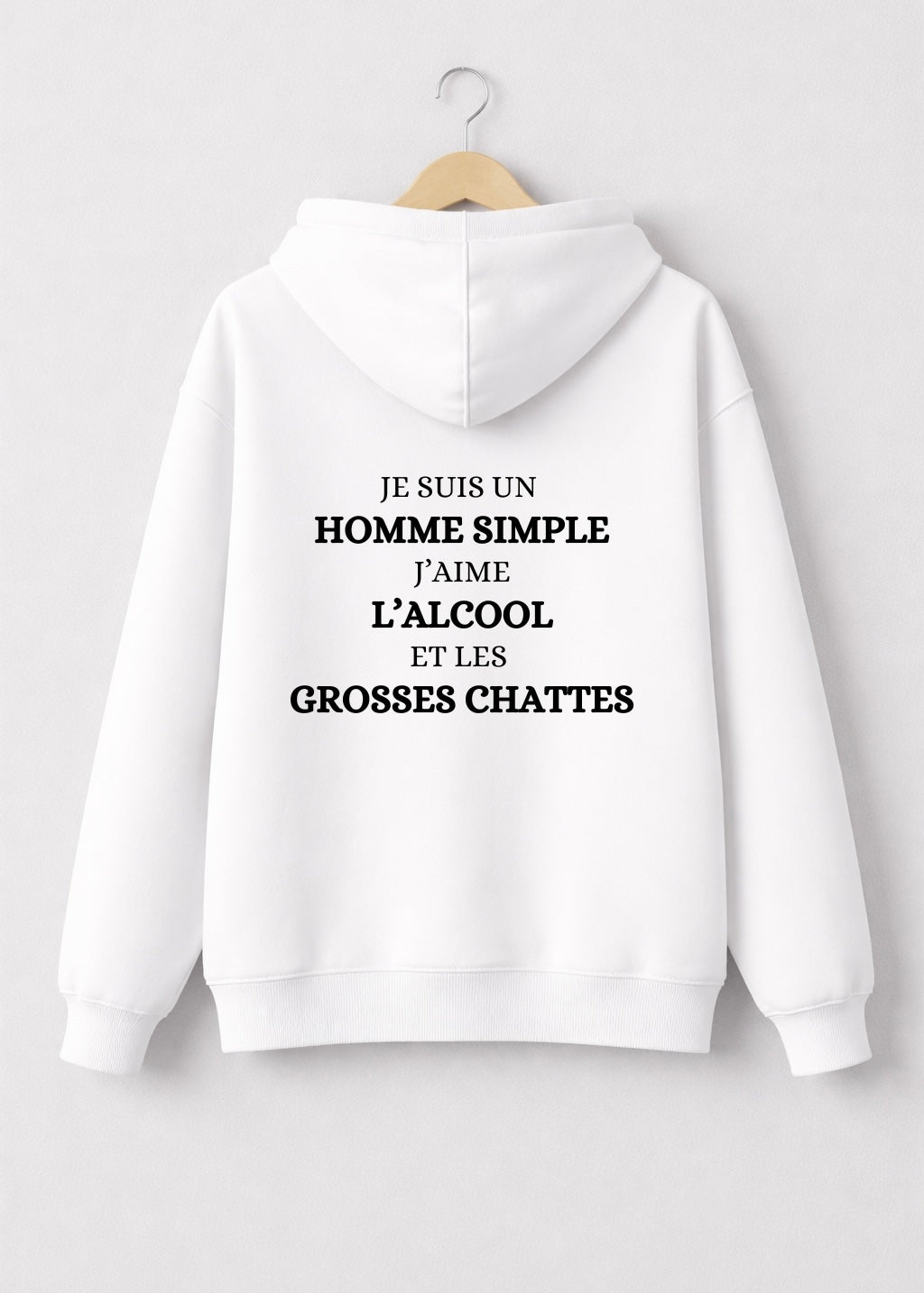 SWEAT JE SUIS UN HOMME SIMPLE... | BeaufCity | VibeCity