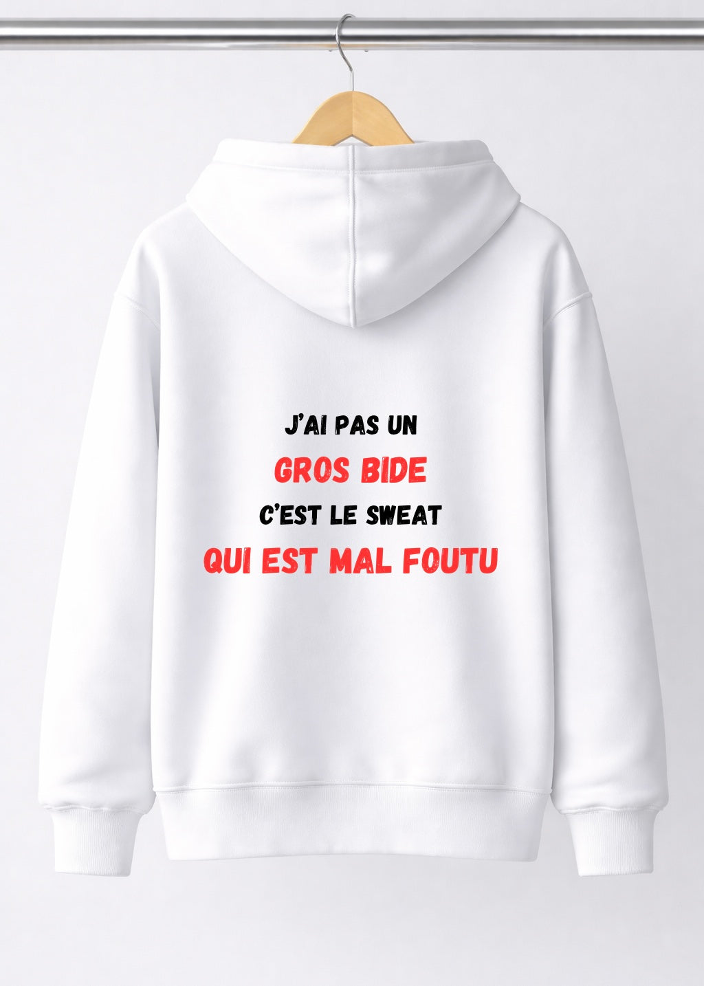 SWEAT J'AI PAS UN GROS BIDE... | BeaufCity | VibeCity