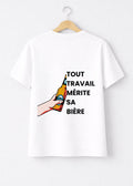 T-SHIRT TOUT TRAVAIL MERITE... | BeaufCity | VibeCity