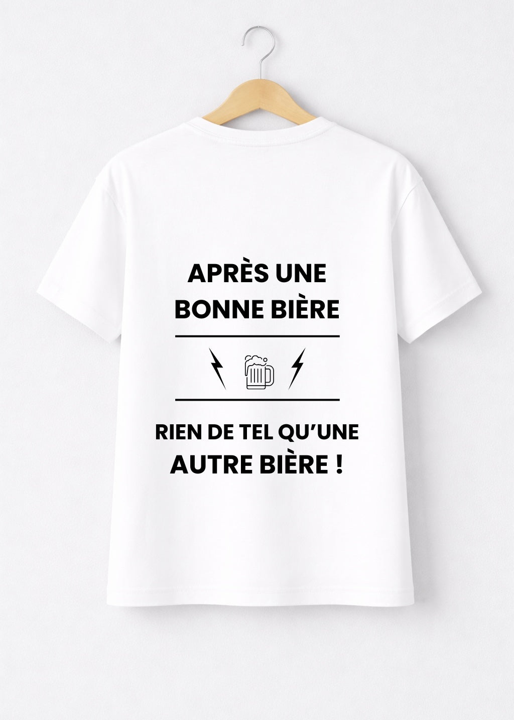 T-SHIRT APRÈS UNE BONNE BIÈRE... | BeaufCity | VibeCity