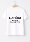 T-SHIRT L'APERO RECRUTE... | BeaufCity | VibeCity