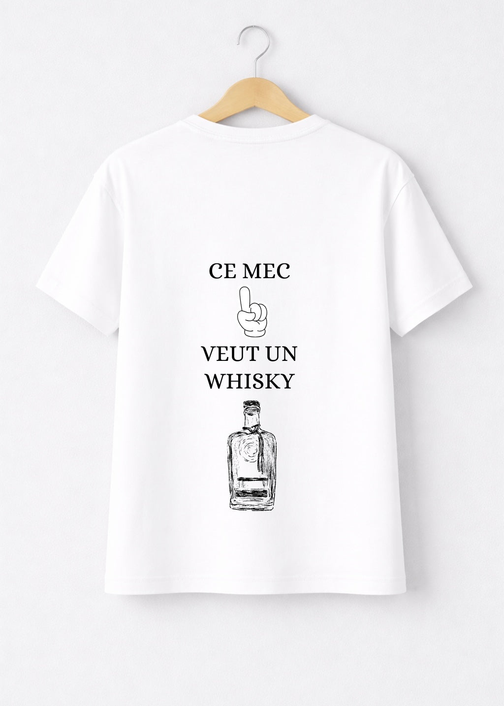 T-SHIRT CE MEC VEUT UN WHISKY... | BeaufCity | VibeCity