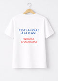 T-SHIRT C'EST LA MOULE A LA PLAGE... | BeaufCity | VibeCity