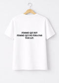 T-SHIRT "FEMME QUI RIT..." | BeaufCity | VibeCity