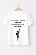T-SHIRT IL NE SUFFIT PAS DE BANDER... | PhraseCity | VibeCity