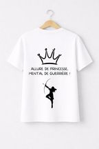 T-SHIRT ALLURE DE PRINCESSE... | PhraseCity | VibeCity