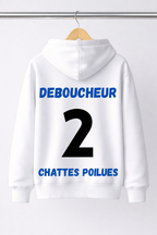 Sweat Déboucheur 2 Chattes Poilues