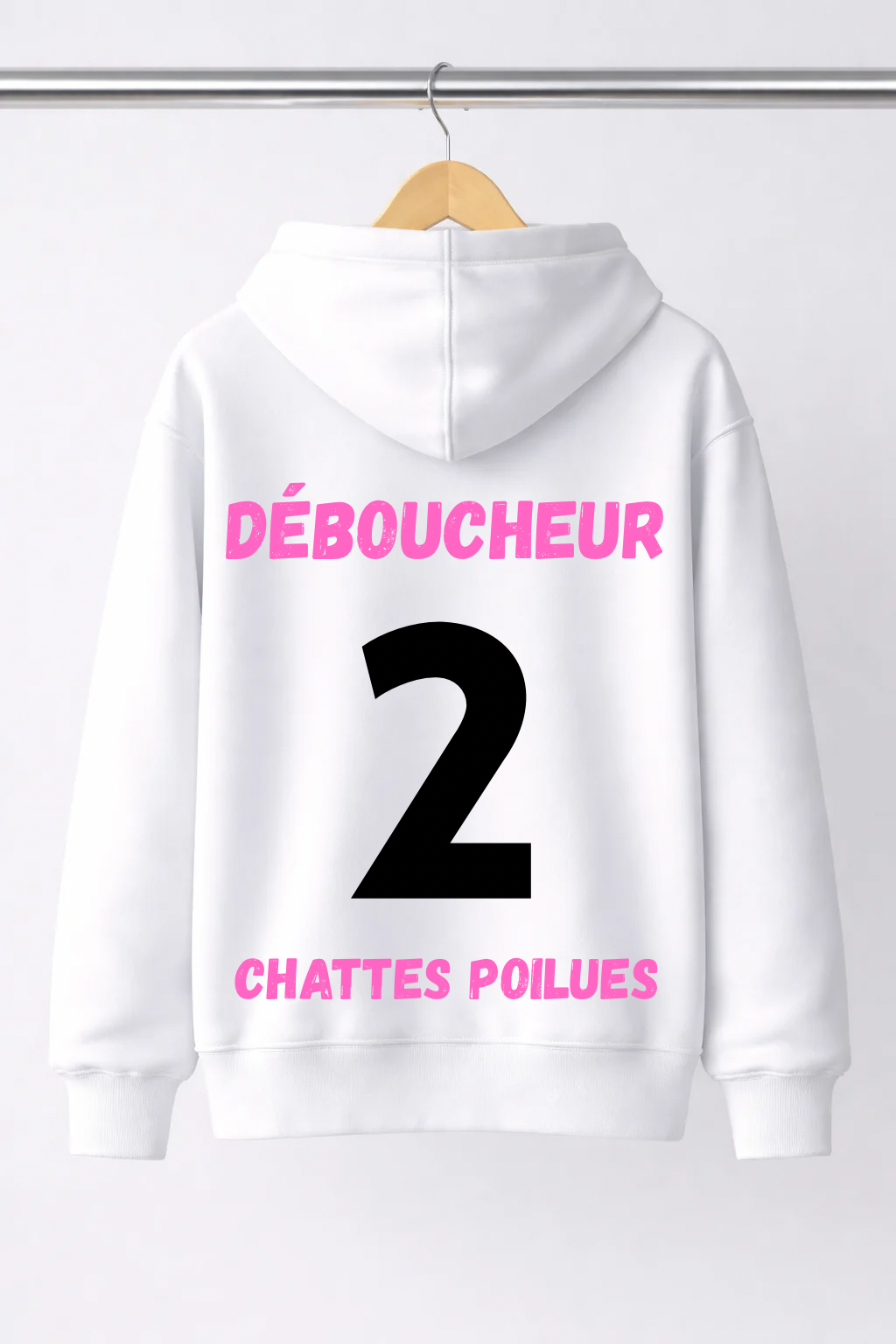 Sweat Déboucheur 2 Chattes Poilues