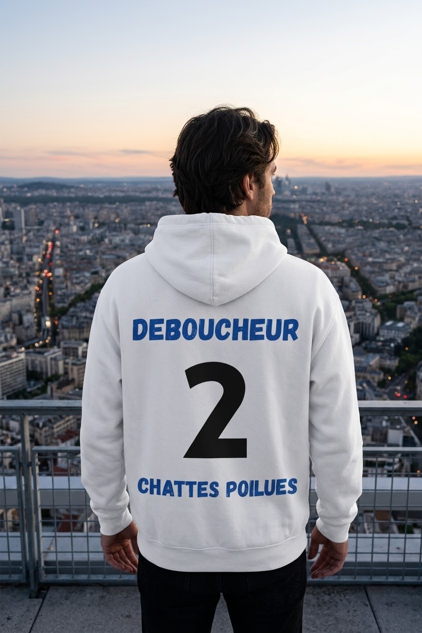 Sweat Déboucheur 2 Chattes Poilues