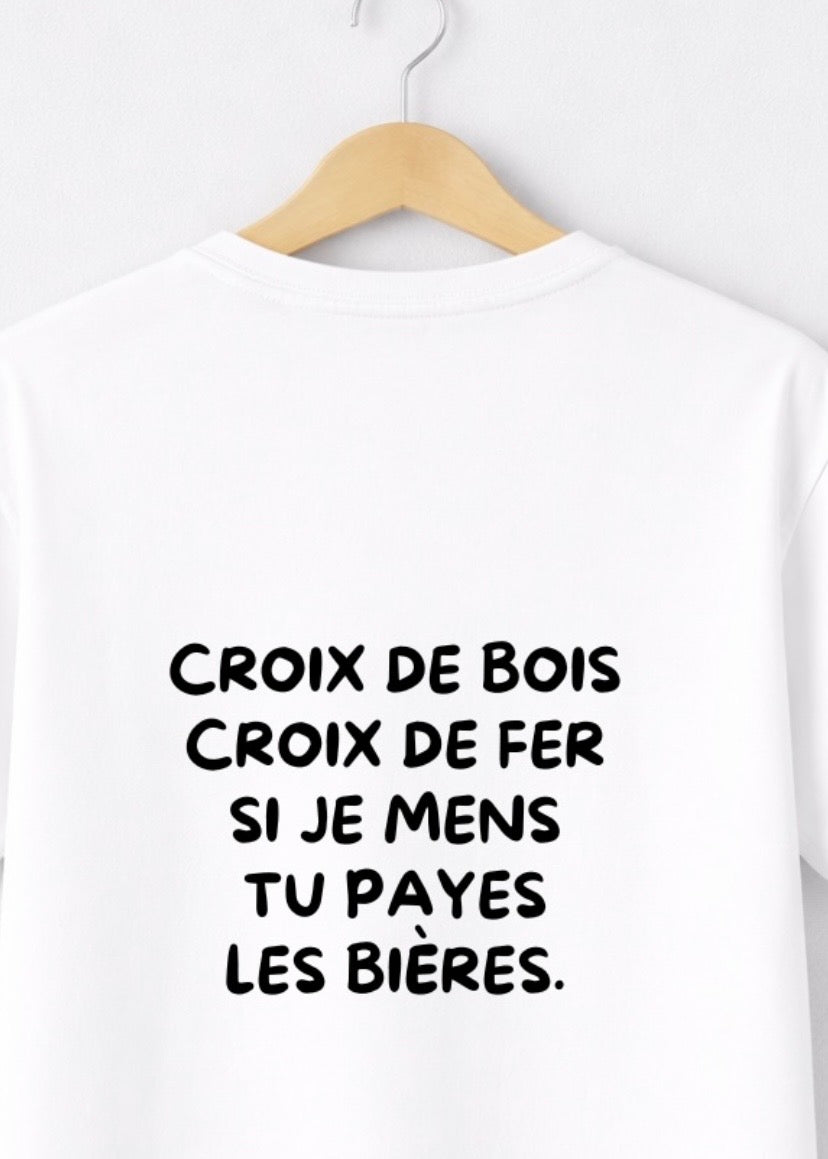 T-SHIRT CROIX DE BOIS CROIX DE FER | BeaufCity | VibeCity