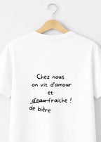 T-SHIRT CHEZ NOUS ON VIT D'AMOUR... | BeaufCity | VibeCity