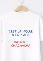 T-SHIRT C'EST LA MOULE A LA PLAGE... | BeaufCity | VibeCity