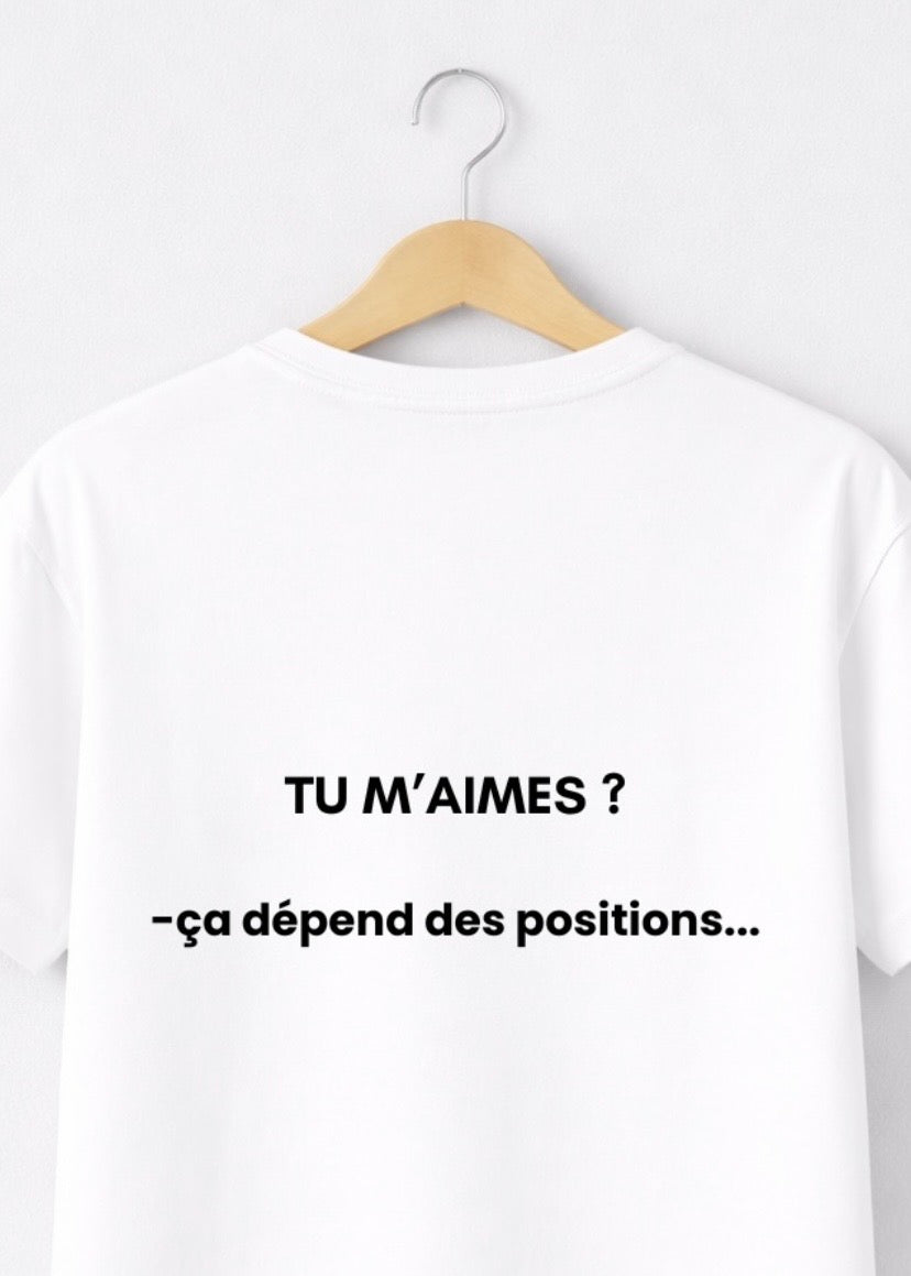 T-SHIRT TU M'AIMES ? | BeaufCity | VibeCity