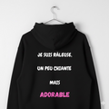 Sweat "Je Suis Râleuse, Un Peu Chiante Mais Adorable" - VibeCity