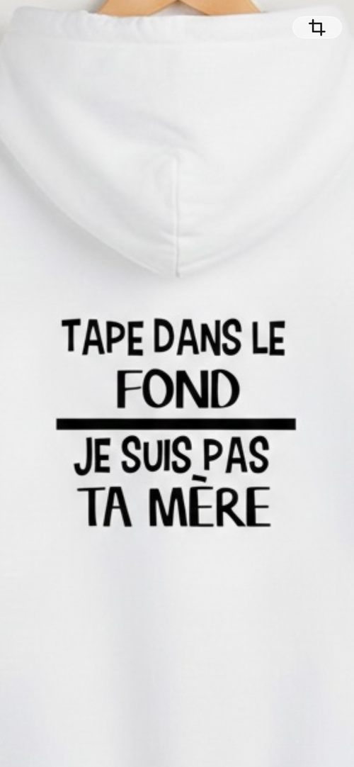 SWEAT "Tape dans le fond" – VIBECITY