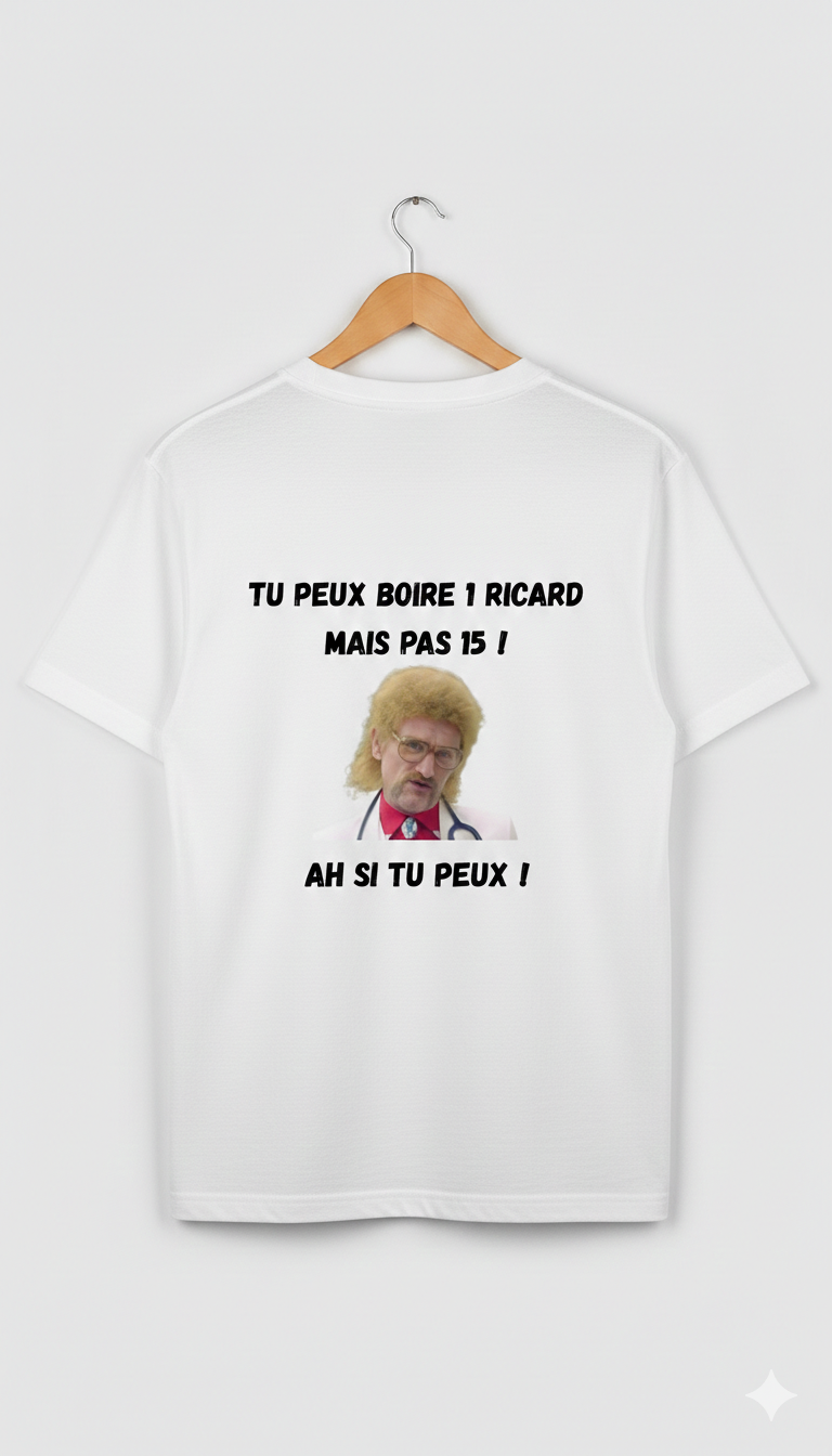 T-SHIRT "Jeff Tuche - 15 Ricard" | Collection BeaufCity | VIBECITY