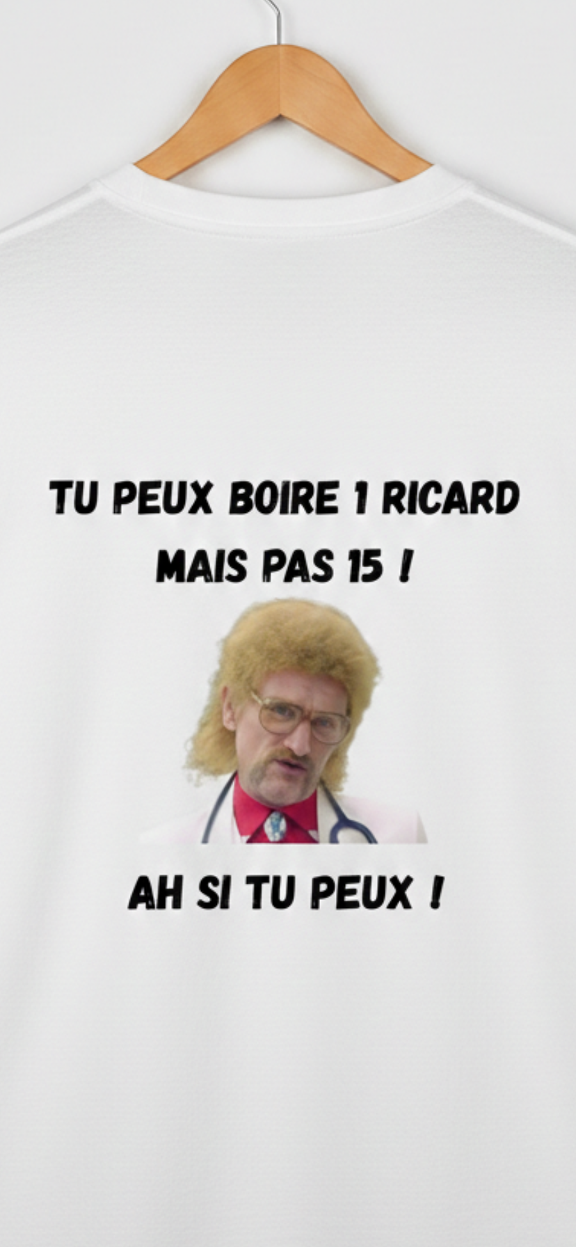 T-SHIRT "Jeff Tuche - 15 Ricard" | Collection BeaufCity | VIBECITY