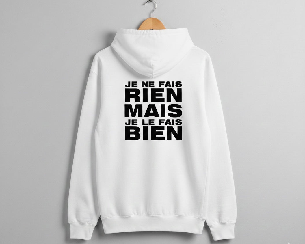 Sweat "Je ne fais rien mais je le fais bien" | VibeCity