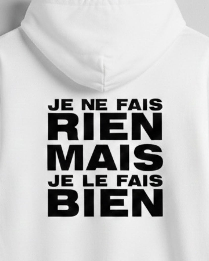 Sweat "Je ne fais rien mais je le fais bien" | VibeCity