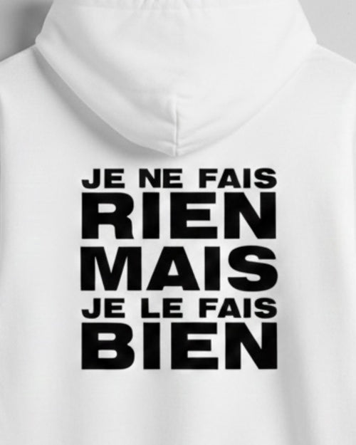 Sweat "Je ne fais rien mais je le fais bien" | VibeCity