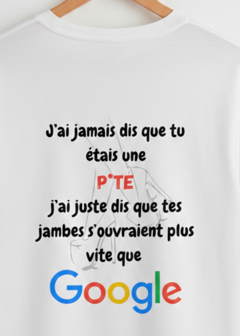 T-Shirt J'AI JAMAIS DIS QUE | PhraseCity | VibeCity
