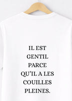 T-SHIRT "IL EST GENTIL..." | PhraseCity | VibeCity