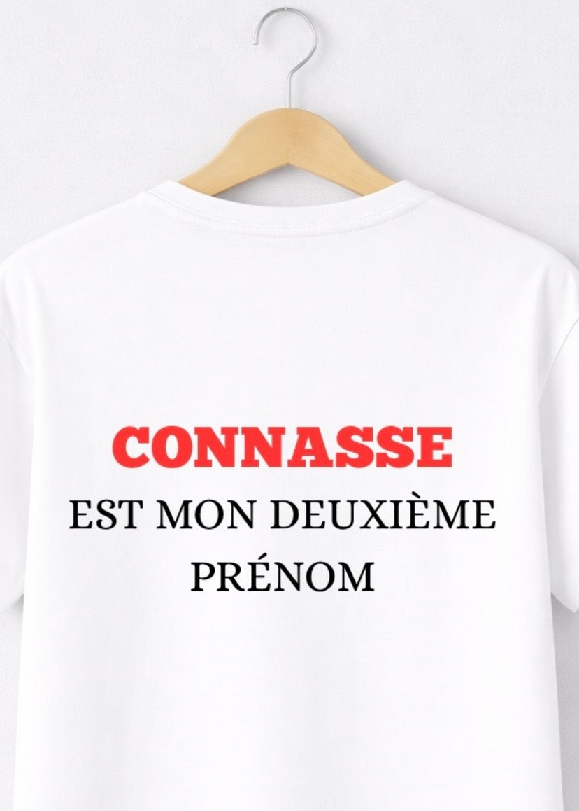T-SHIRT CONNASSE EST... | PhraseCity | VibeCity