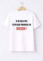 T-SHIRT JE NE RALE PAS... | PhraseCity | VibeCity